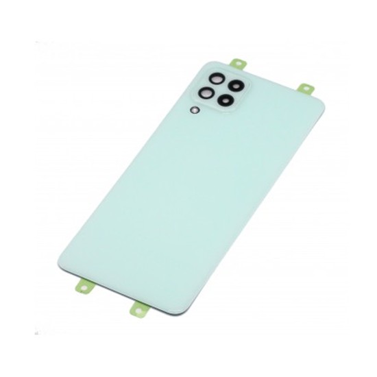 Back Cover+Camera Lens Samsung Galaxy A22 4G/A225 (Without Logo) Mint Green Back Cover+Camera Lens Samsung Galaxy A22 4G/A225 (Without Logo) Mint Green